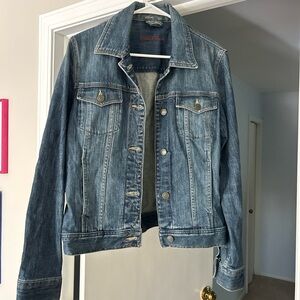Eddie Bauer dark wash denim jacket